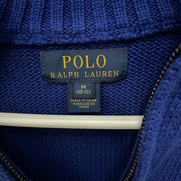 Polo Ralph Lauren boys sweater with zipper! - Picture 3 of 3